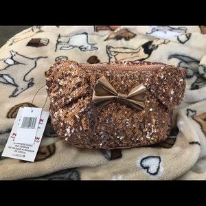 Disney Parks Rose Gold Fanny Pack